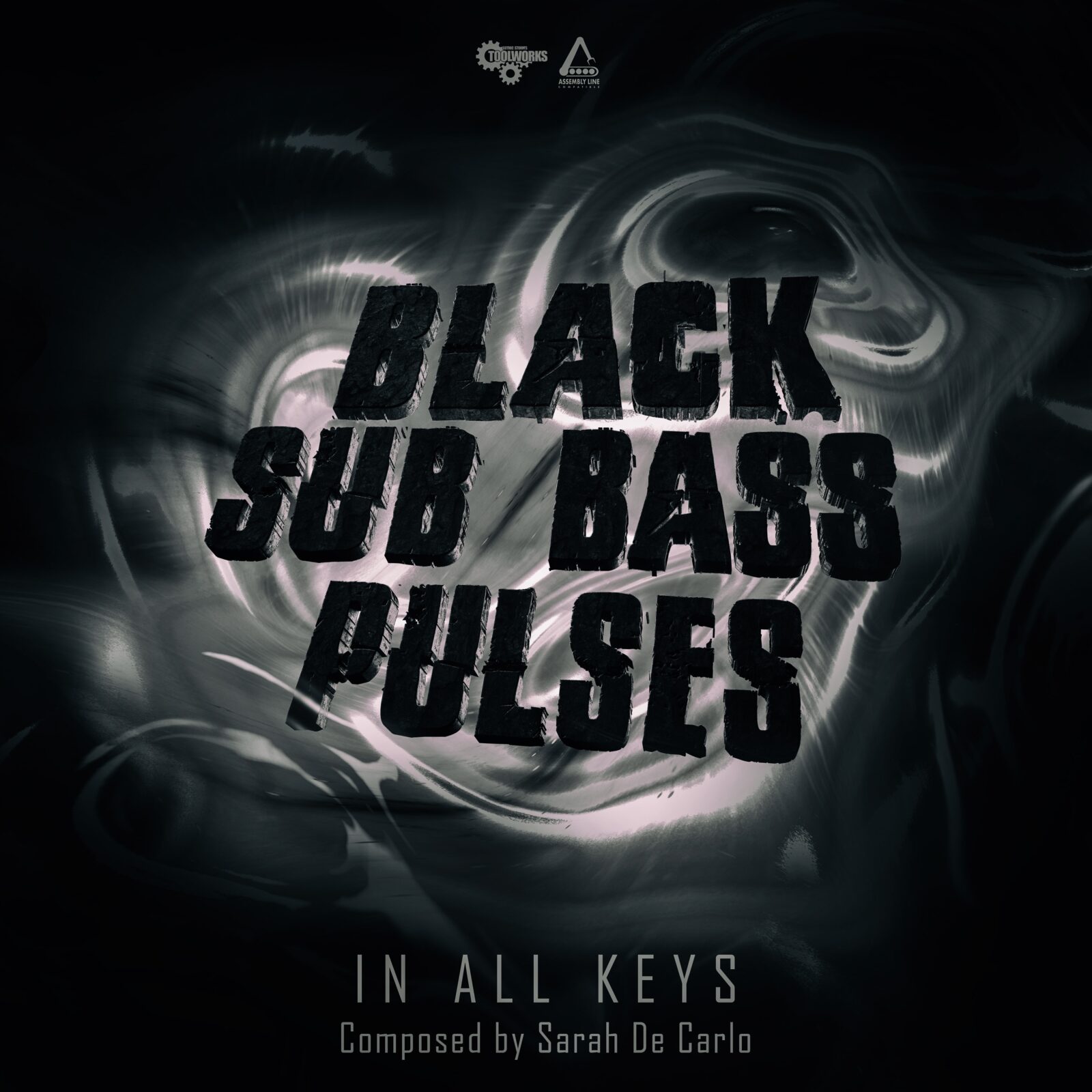 Black Sub Bass Pulses (Assembly Line Compatible) - In All Keys_cover